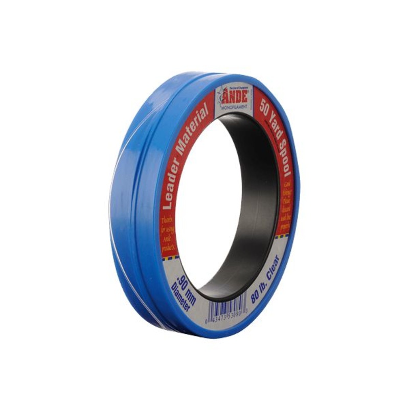 Ande Premium Clear Monofilament Leader 20 lb – 50 yd