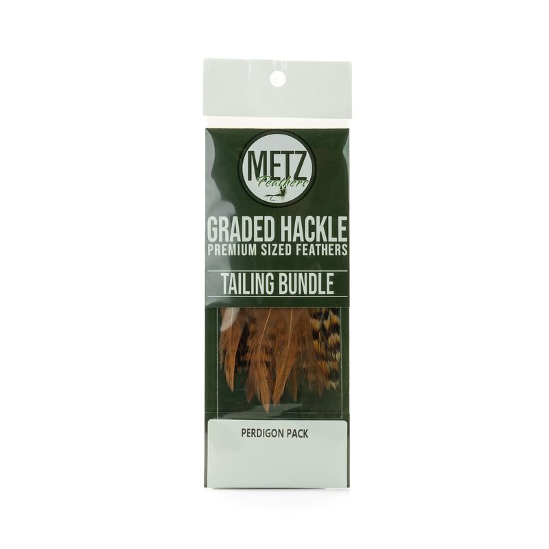 Metz Hackle Tailing Bundle 3PK Perdigon