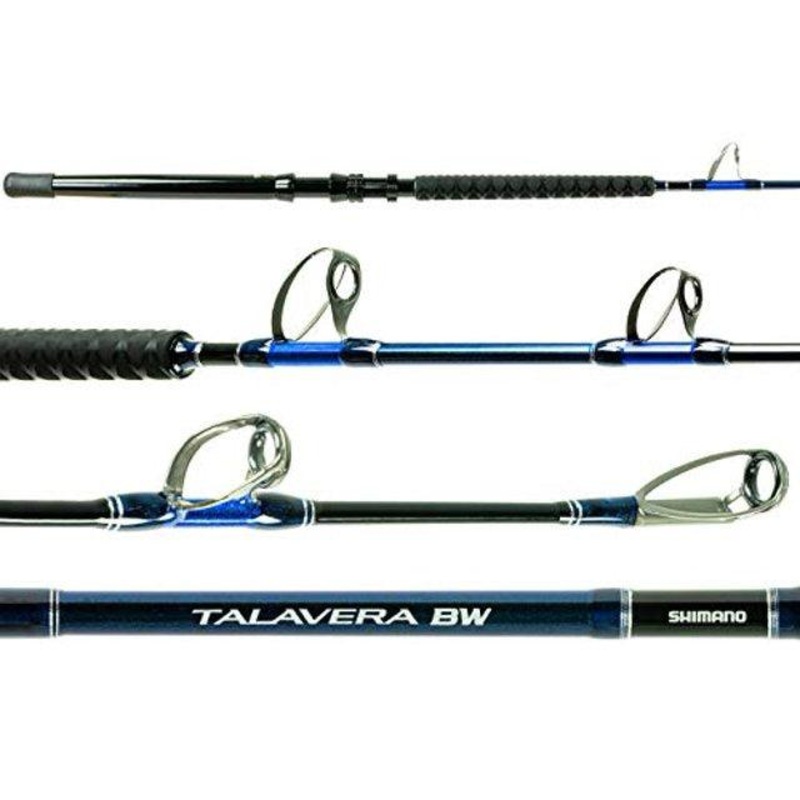 Shimano Talavera Bluewater Ring Guide Slick UNI Butt Casting Rods TEBC60XHUBA