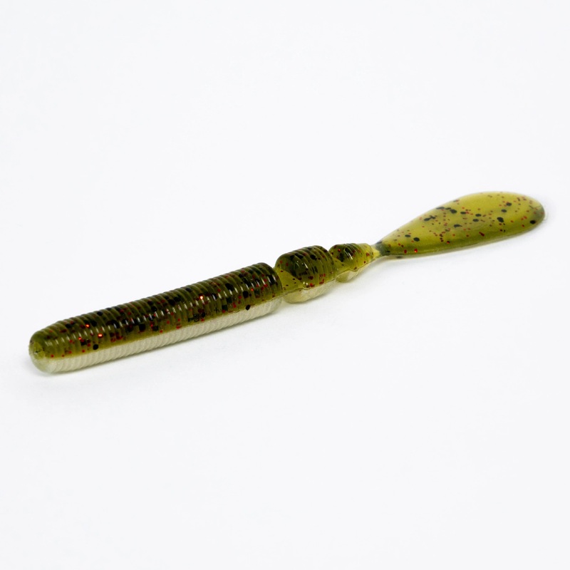 SALE – Lake Fork 6″ Hyper Worm (7 Pk) Watermelon Pearl