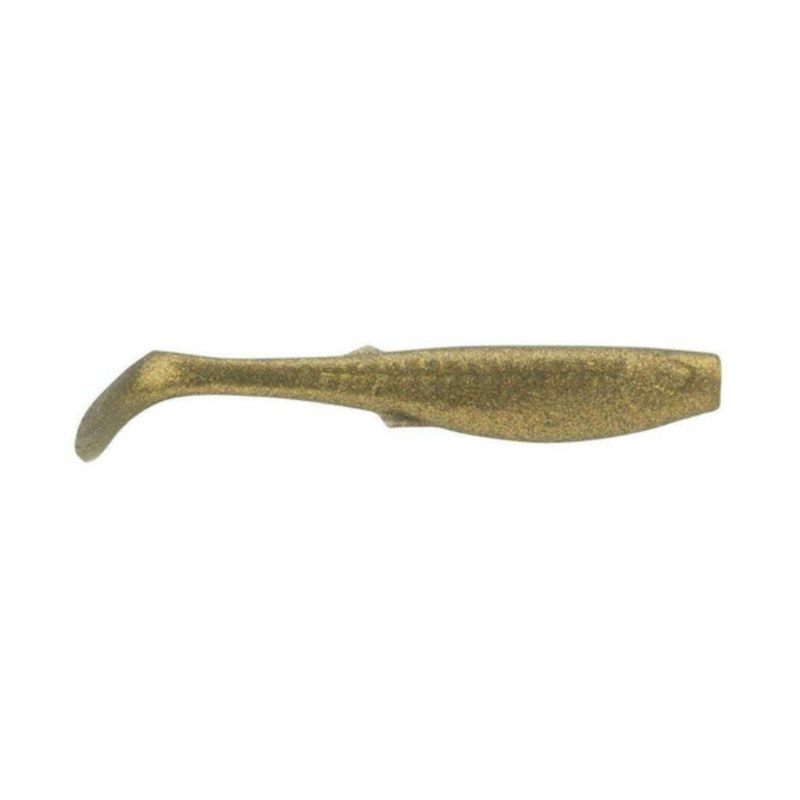 Berkley Gulp! 4″ Saltwater Paddleshad, 4 Pack, Bag, Fools Gold
