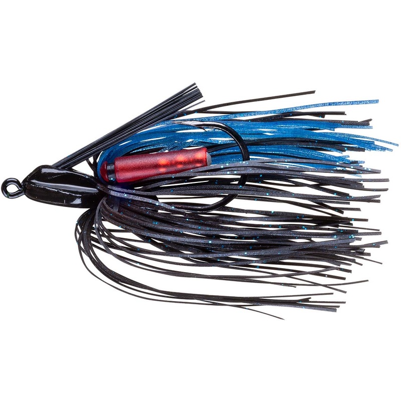 Booyah Swim’n Jig Swim Jig Black/Blue 3/8 oz