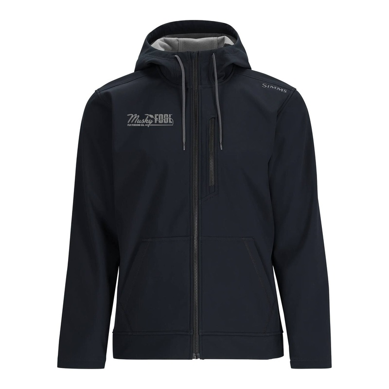 Musky Fool x Simms Men’s Rogue Fleece Hoody Black 3XL