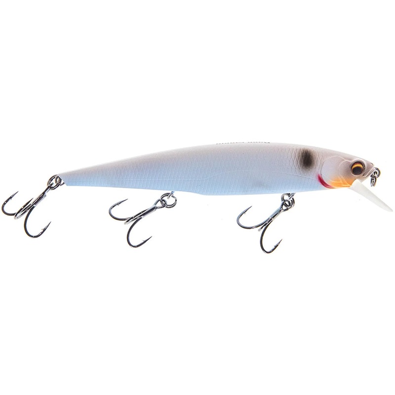 Bass Mafia Shot Caller Shallow Jerkbait – 4.5 Inches Chrome Shiner