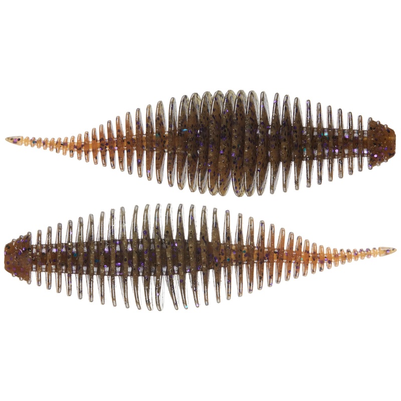 GEECRACK BELLOWS SHAD SAF 3.8″ (NEW) Ghost Shad 3.8″ – 5pk