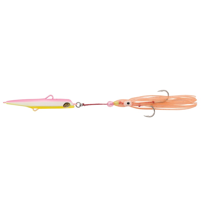 Daiwa Rock Rover Metal Jig w/ Hoochie Glow 120 gram/4.5 oz