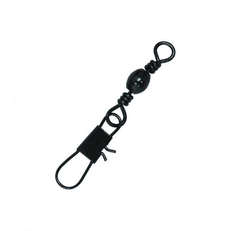 Eagle Claw Barrel Swivels with Interlock Snaps Size: 7 – Q’ty/Pk: 6