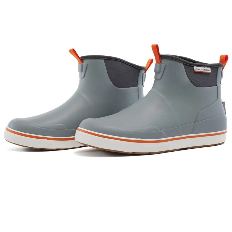 Grundens Men’s Deck-Boss Ankle Boots Monument Grey 8