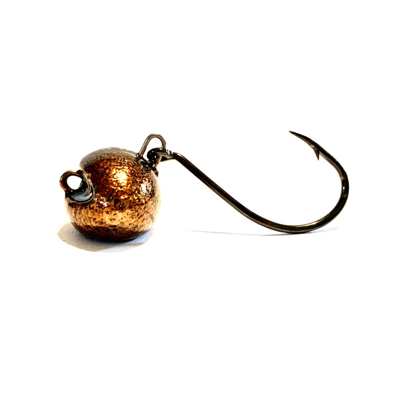 Copper Flakes Sheepshead Jigs 1/4oz 1/0 (Octopus Hooks)