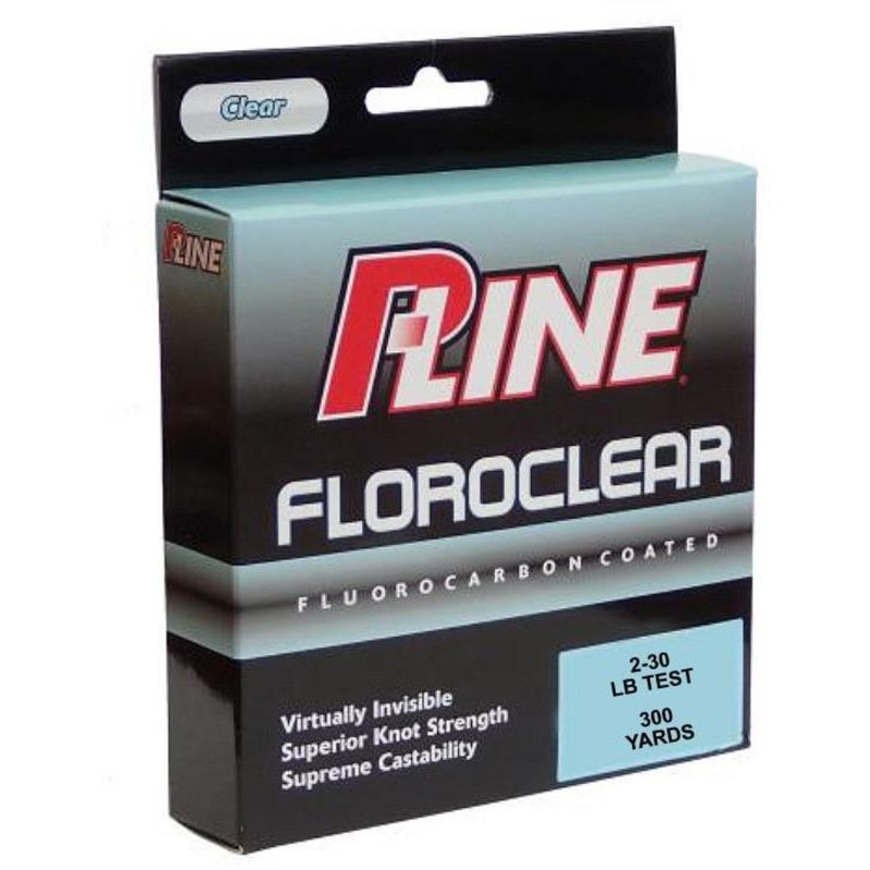 P-Line Floroclear Clear Fishing Line 2 pound – 300 yards