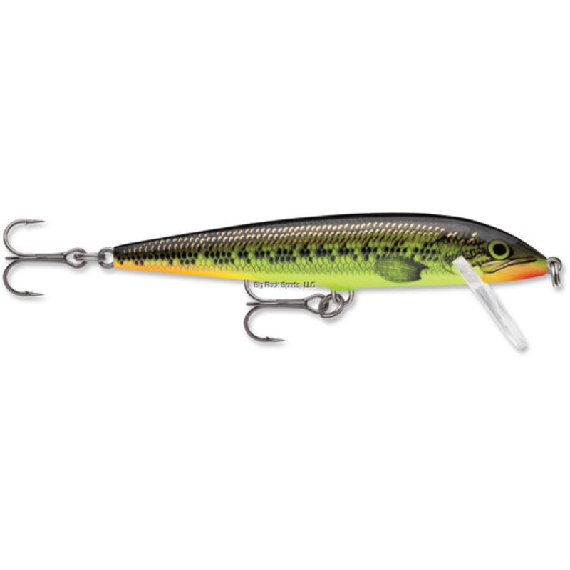 Rapala CountDown Lure, 4 3/8″, 9/16 oz, Fire Minnow, Sinking