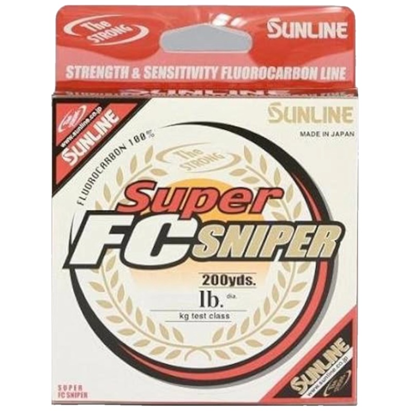 Sunline Super FC Sniper Fluorocarbon Line 5lb, 200yd