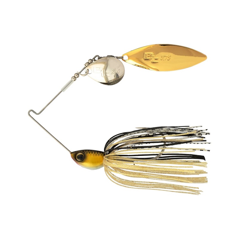 Shimano Swagy Strong Spinnerbait Colorado Willow 3/8 oz Black Gold