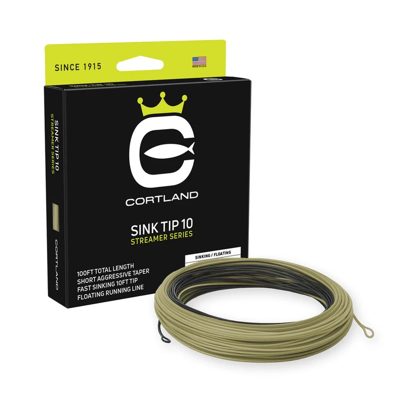 Cortland Streamer Sink Tip 10 WF5S/F Black/Olive