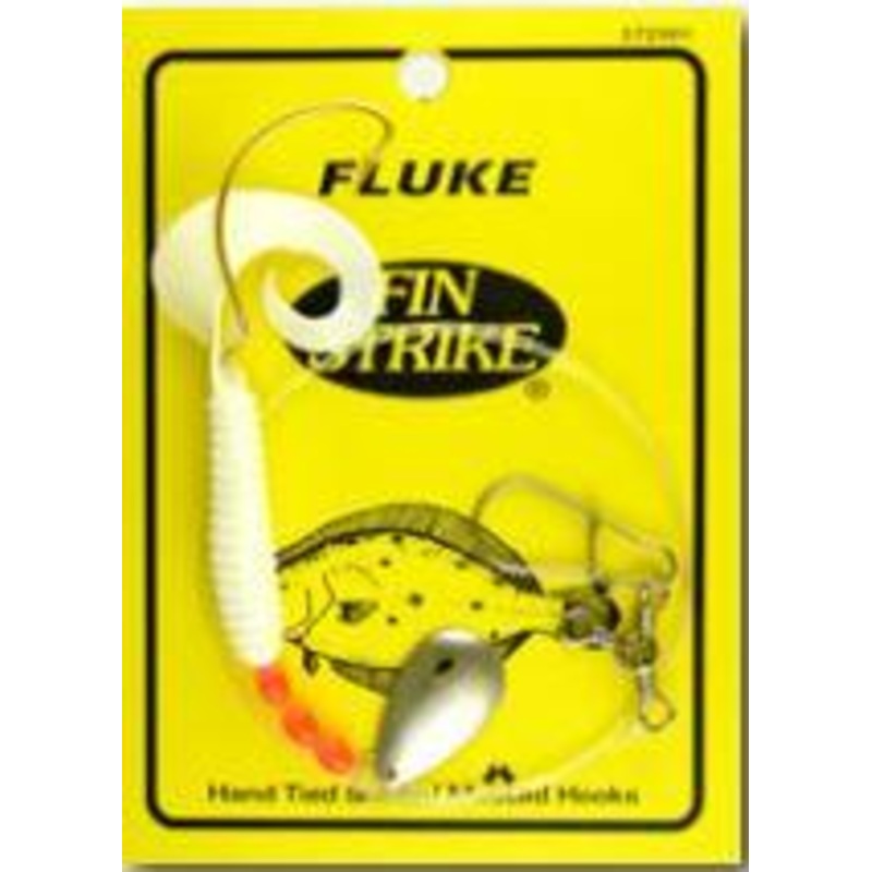 Fin Strike 572 Fluke Rigs Twister Tail Color: Chartreuse
