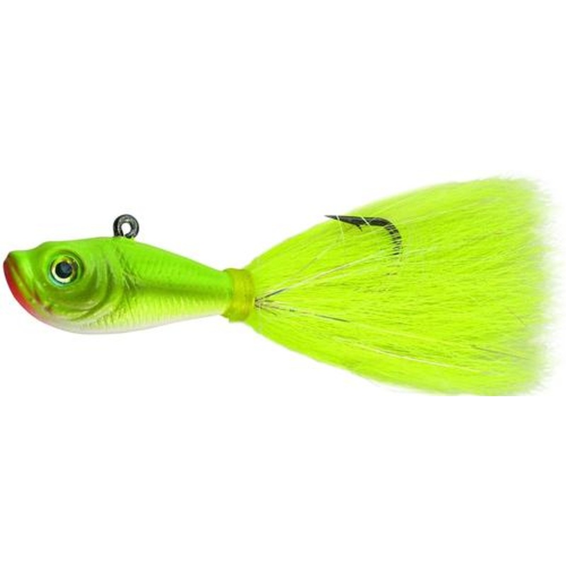 SPRO Bucktail Jig 8 oz. Crazy Chartreuse