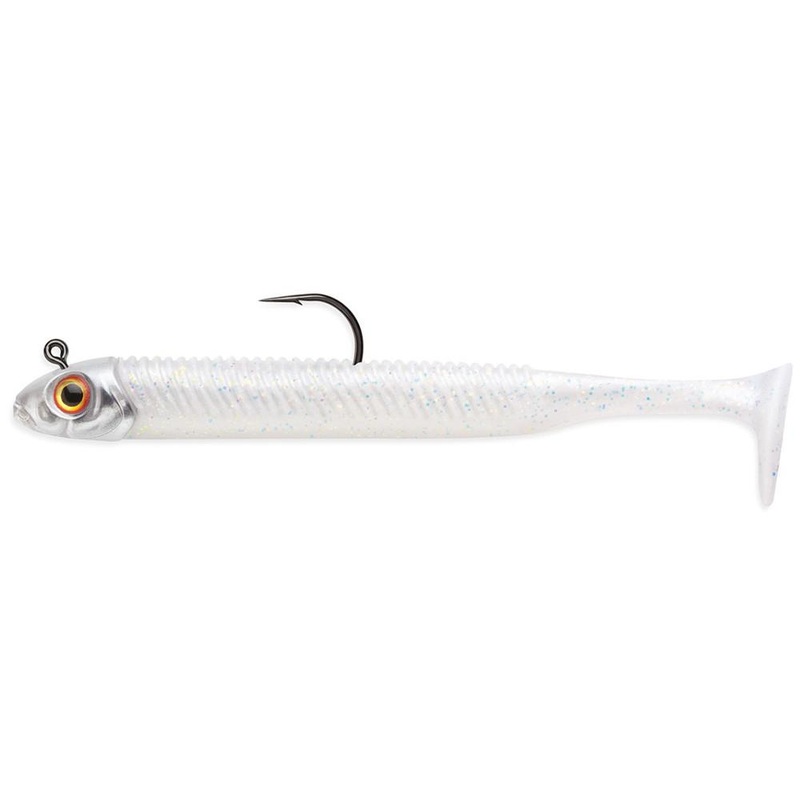 Storm 360GT Rigged Searchbait 3 1/2 inch Swimbait 3 pack Chartreuse Ice
