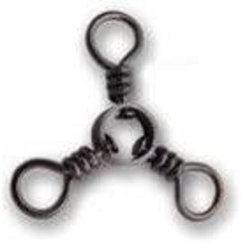 Tsunami Pro Three Way Swivels Size 4 – 55lb test – Q’ty/Pk 30