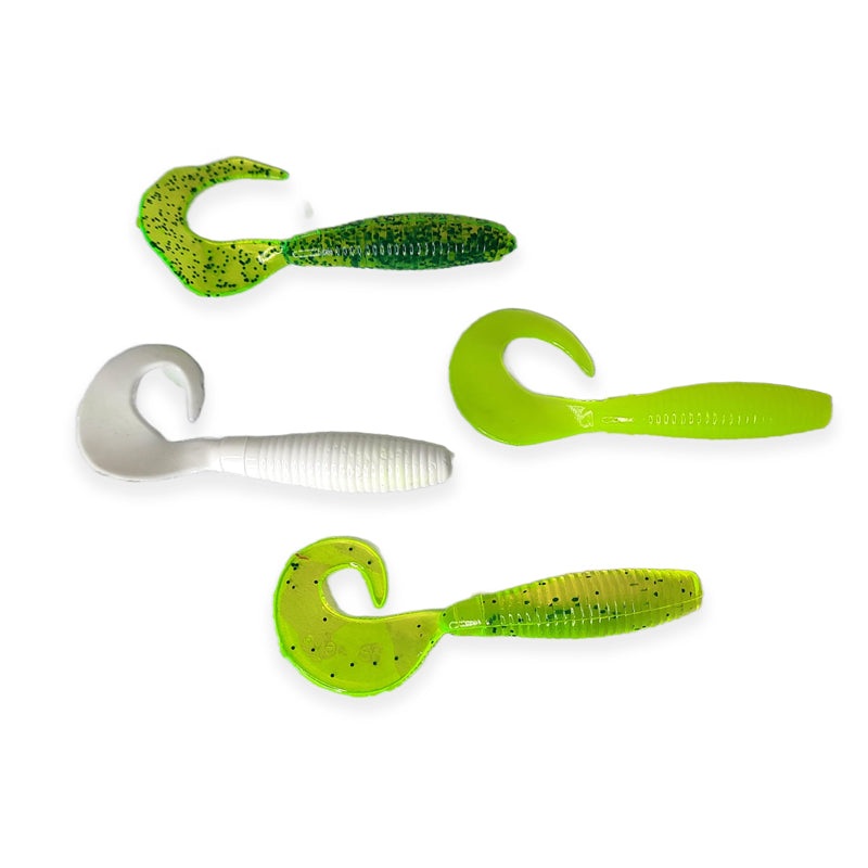 Berkley PowerBait Power Grubs Combo ( 4 piece ) | 10cm