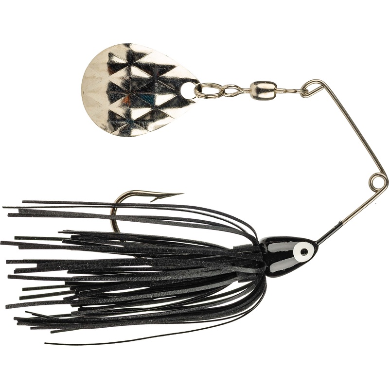 Strike King Mini-King 1/8 oz. Spinnerbait Black