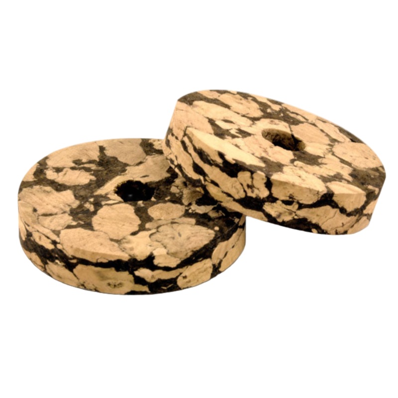 American Tackle Burnt Cork Rings – Light Mix – Slim – 1/4″