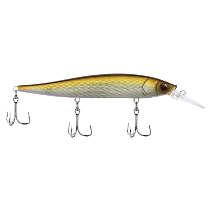 Berkley – Stunna Jerkbait Color: Perch Dive: 6′-10′ 112mm