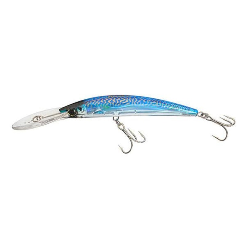 Yo-Zuri Crystal 3D Minnow Floating Deep Diver Trolling Lure Blue Mackerel 5 1/4 inch
