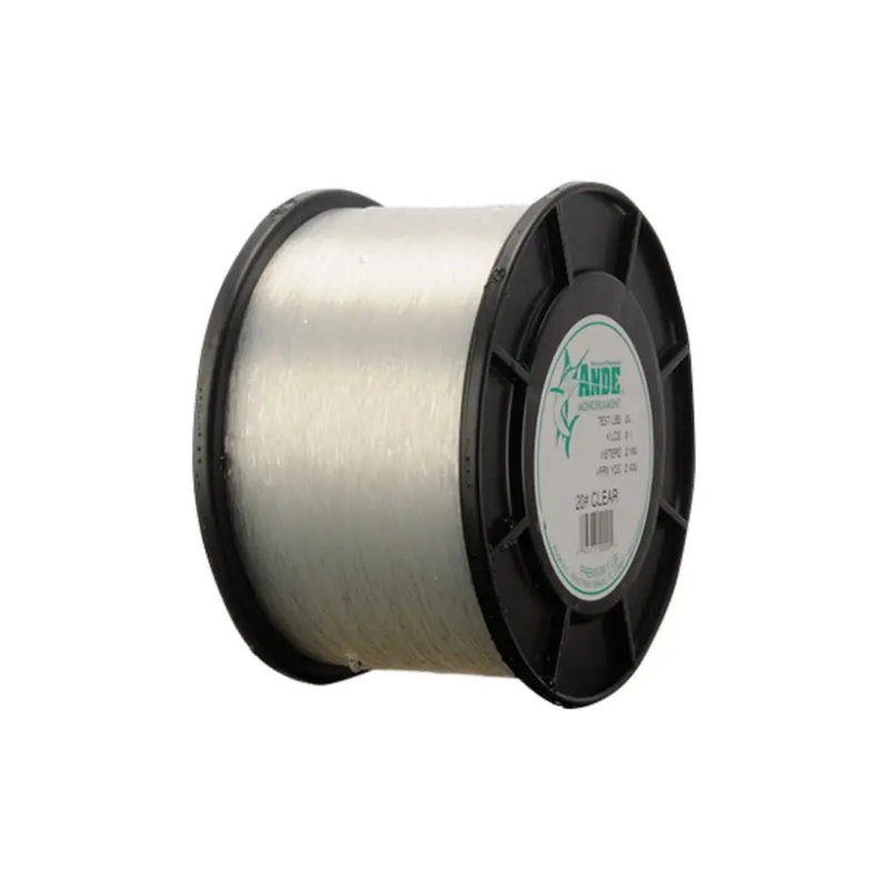 ANDE PREMIUM MONO LINE 1/2LB SPOOL CLEAR 12lb (2,000yds)