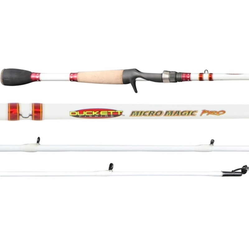 Duckett Fishing DFMP73MH-C Micro Magic Pro Cast Rod, 7’3″, 1 Pc