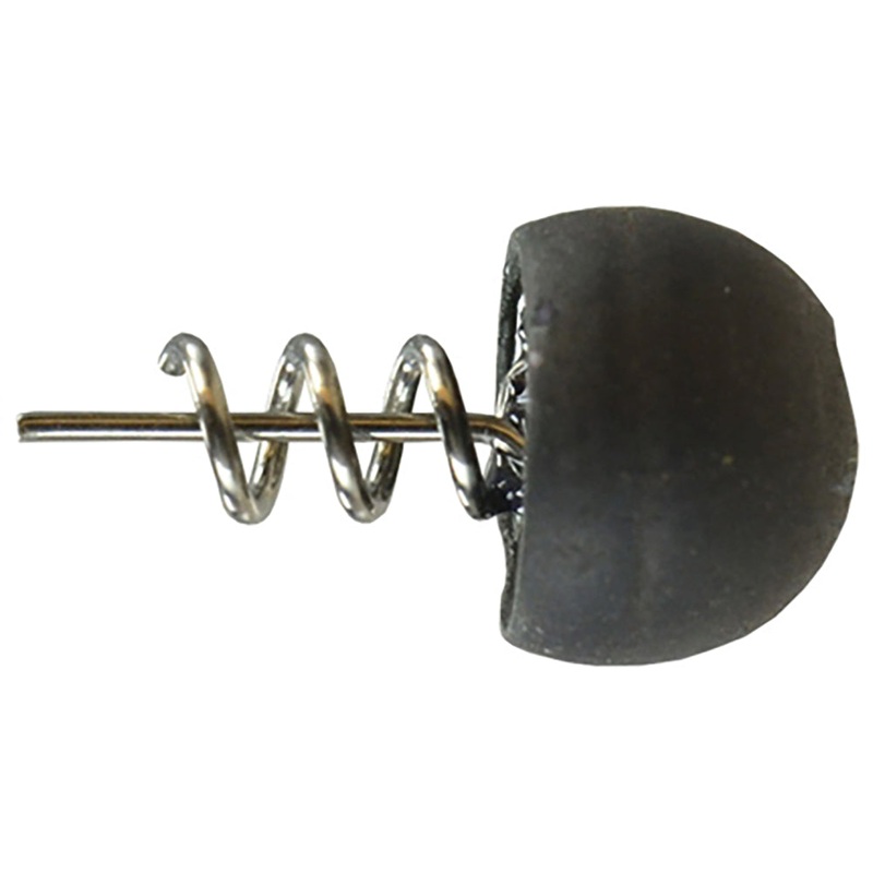 Picasso Lures Tungsten Screw Lock Neko Weights – 3 Pack Gunmetal 1/16 oz – Medium Spring – 3 pack
