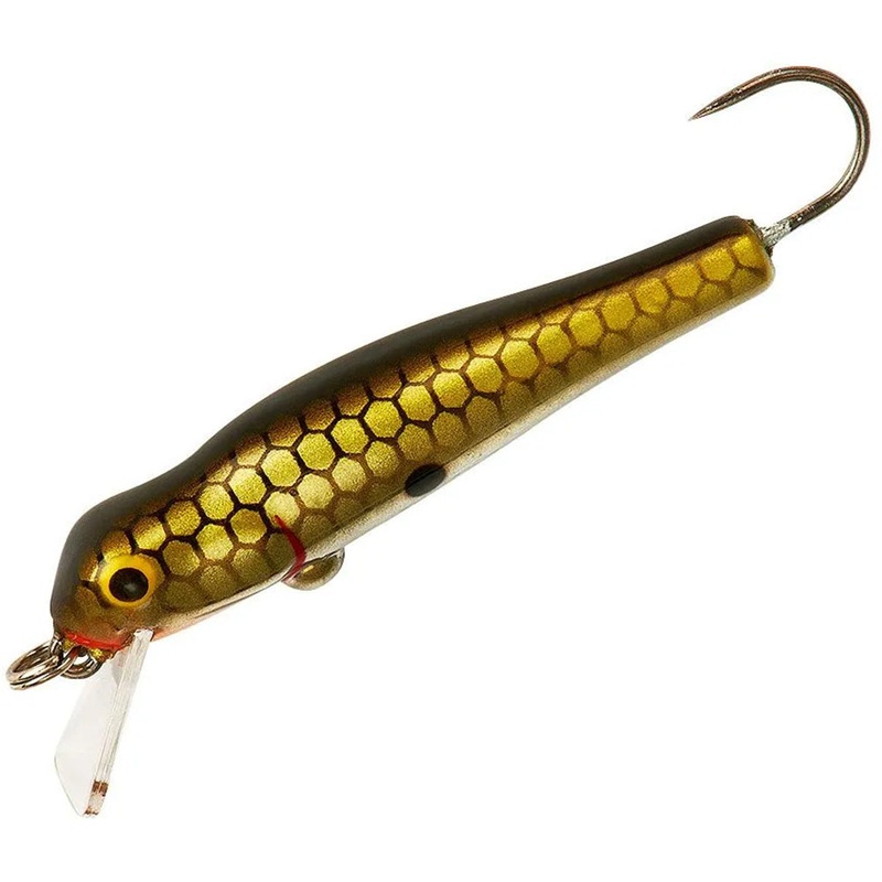 Rebel Micro Minnow Ultra Finesse Crankbait – 1.5 Inch Tennessee Shad 1.5 inch – 1/16 oz