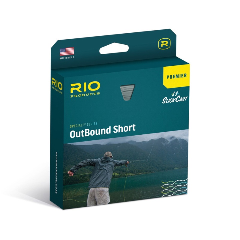 Rio Premier Outbound Short F/H/I Fly Line WF5F/H/I Clear/Moss/Ivory