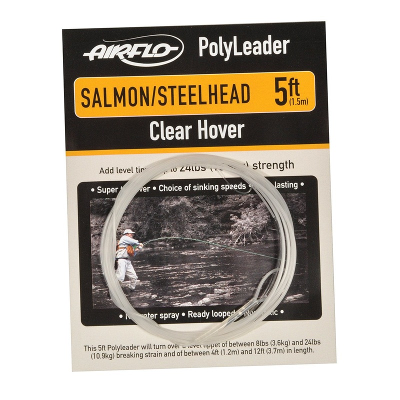 AirFlo Salmon/Steelhead Polyleader 5ft Clear Floating