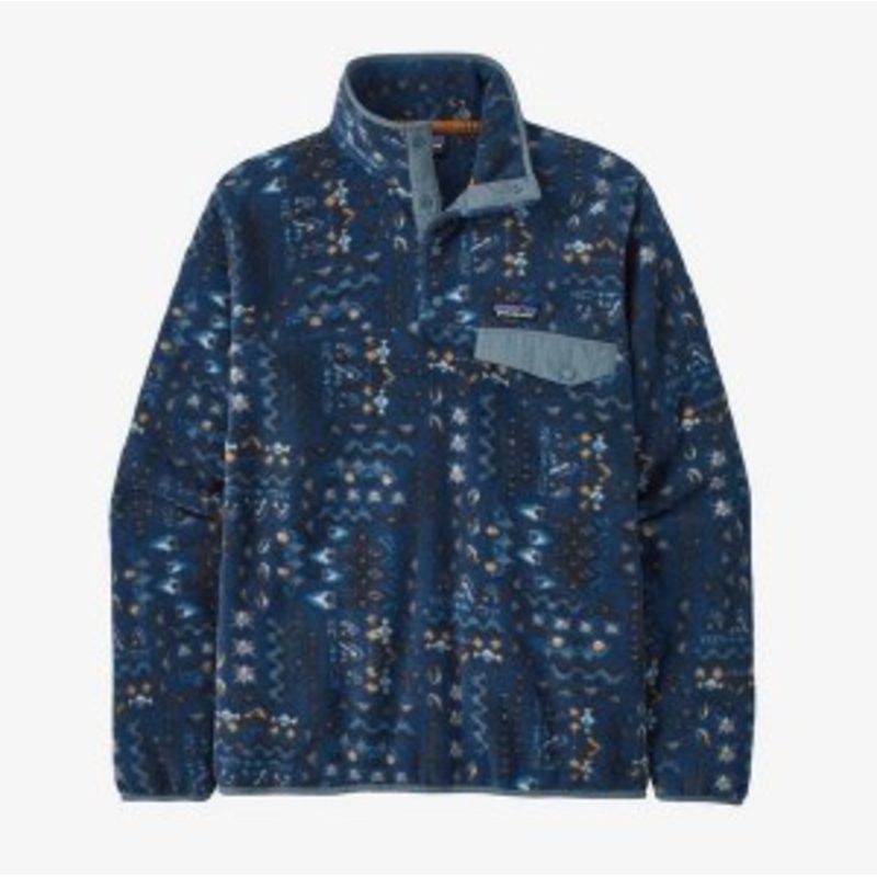 M’s LW Synch Snap-T P/O – Wandering Woods: Tidepool Blue – L L