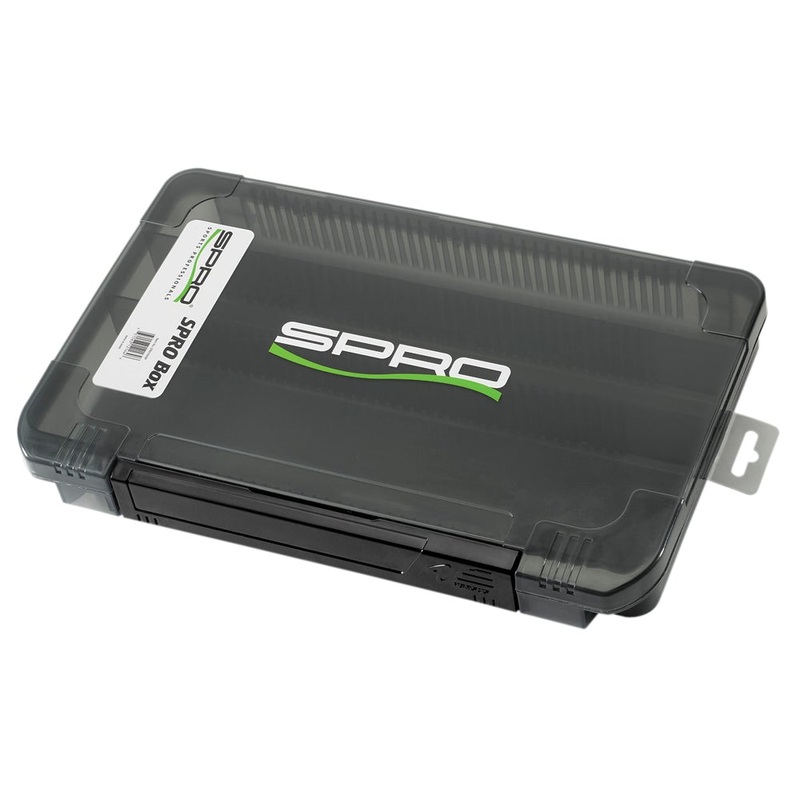 SPRO 3700M Tackle Box SPRO Box 3700M Black/Green Tackle Box