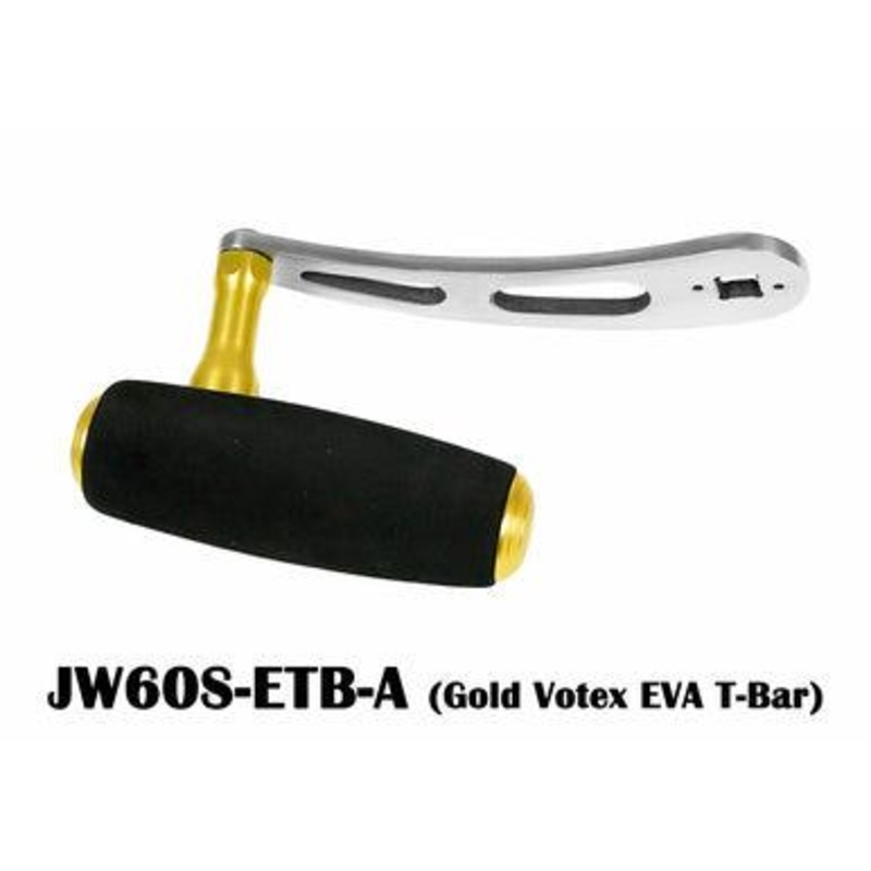 Jigging World – Power Handles for Penn International 20 ~ 70 Series Reels Votex EVA T-Bar Gold