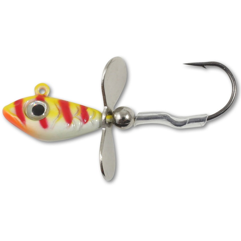 Northland Tackle UV Whistler Jig – 2 Pack UV Electric Perch 1/8 oz – #2