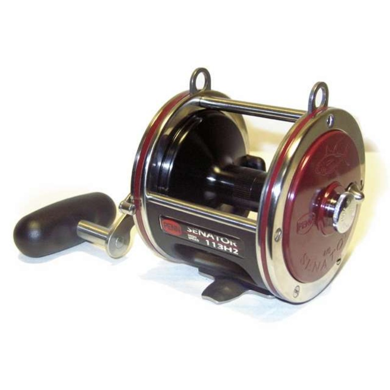 Penn 113H2LW Special Senator Star Drag Conventional Reel, RH, Black