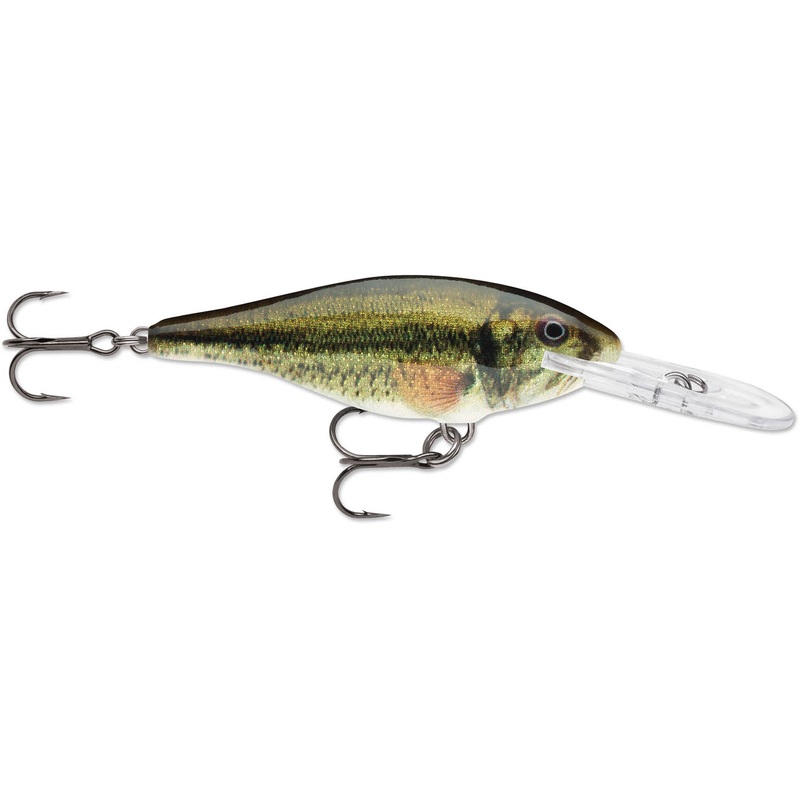 Rapala Shad Rap 2 inch Medium Diving Crankbait SR05 Baby Bass