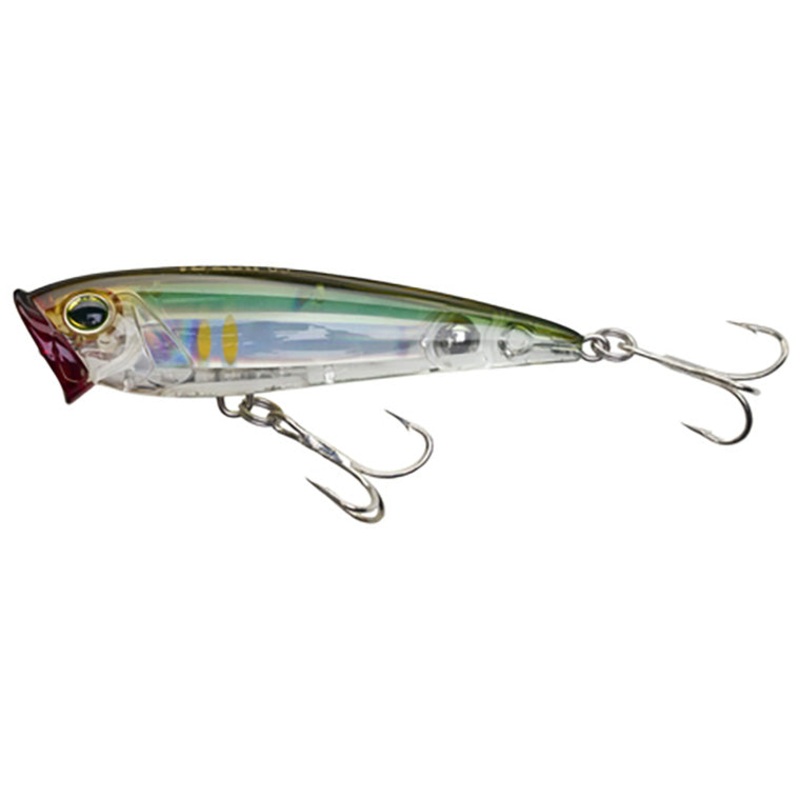 Yo-Zuri 3D Inshore Popper 3 1/2 inch Topwater Popper Ayu 3.5 Inch