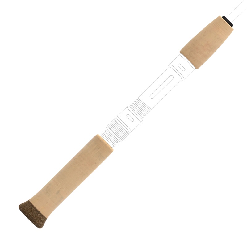 American Tackle Full Grip Kits for Spinning Rods Cork 4 in. Rear | 2 in. Fore
