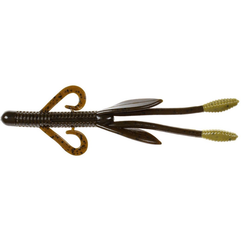 Big Bite Baits 5 inch Flying Squirrel Creature Bait 7 pack Blue Fleck