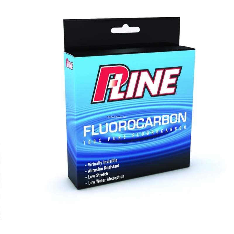 P-Line Soft Fluorocarbon Fishing Line 25lb 250yd Clear