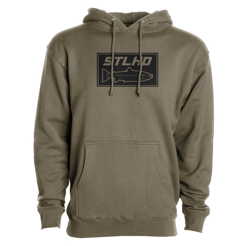 STLHD Men’s Tidewater Army Green Premium Hoodie SM
