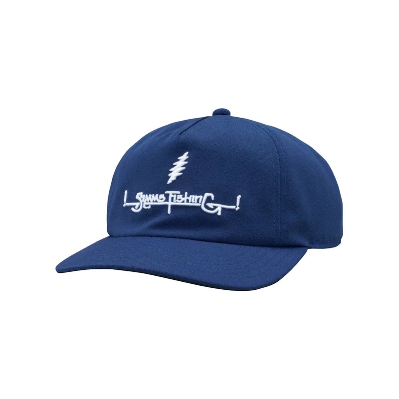 Simms Grateful Dead Double Haul Cap – Limited Edition Lightning Script One Size