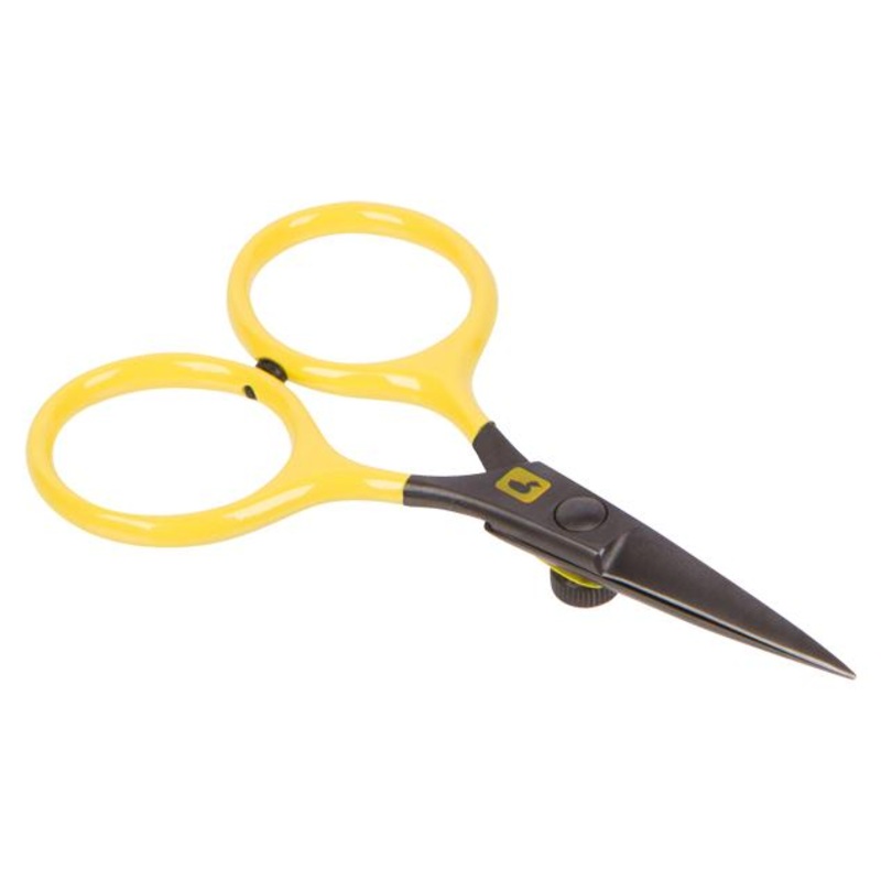 Loon Outdoors Razor Scissors 5″ – Yellow
