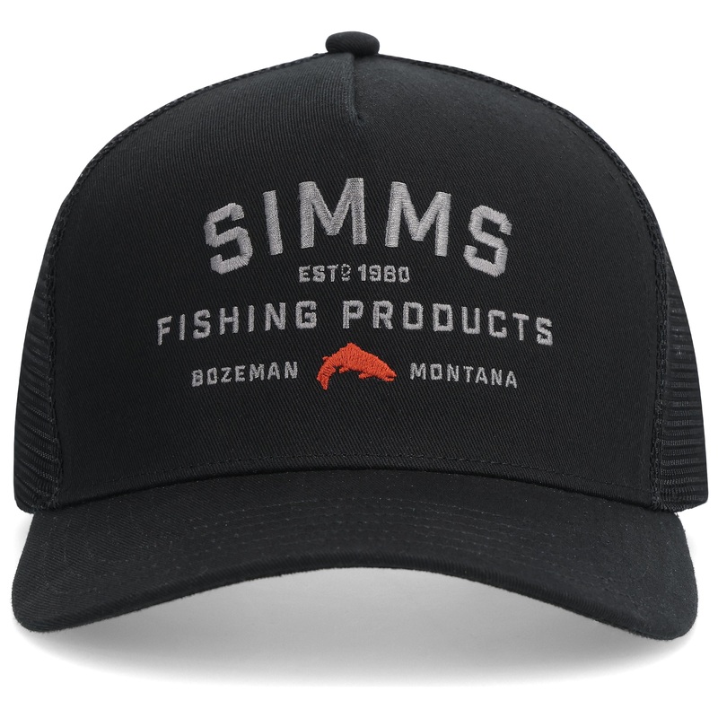 Simms Double Haul Trucker Black
