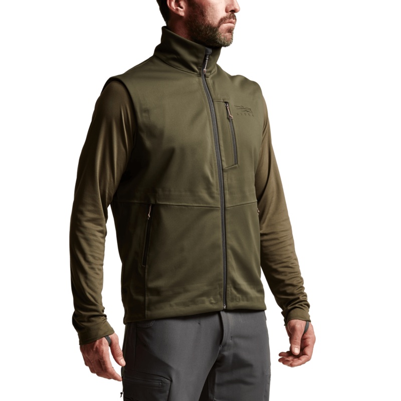 Sitka M’s Jetstream Vest – Solid Deep Lichen M