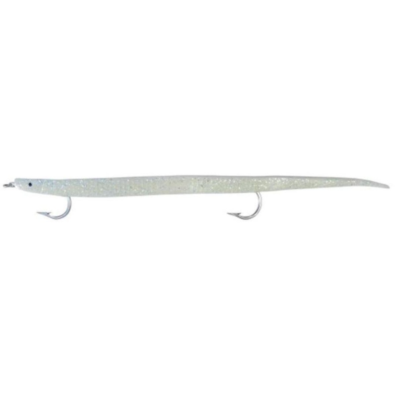 HOGY 18″ UV TANDEM SWORD EEL RIG GLOW
