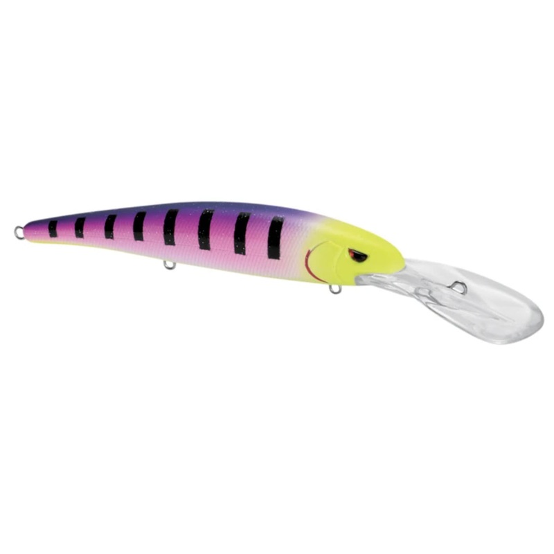 SPRO MadEye Minnow 120 Deep Diving Walleye Trolling Lure Black Back Gold
